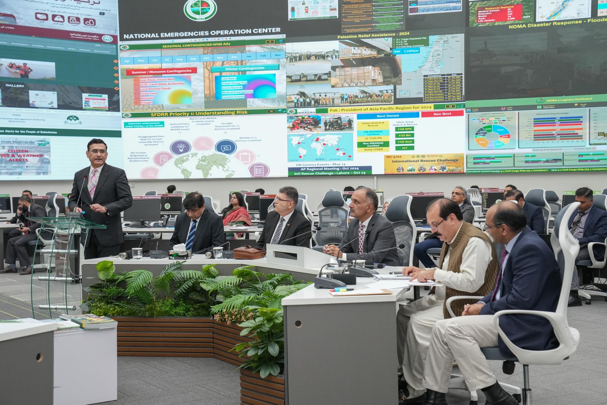 10-07-2024, National Disaster Management Authority (NDMA) and Disaster and Emergency Management Authority (AFAD) of Turkey organized online international mock drills